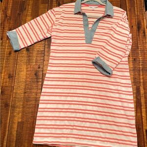 Southern Tide Carolena Dress Citrus Punch